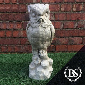 Tall Owl - Garden Ornament Mould | Brightstone Moulds