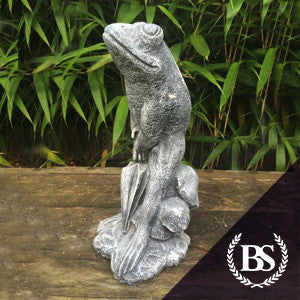 Frog with Brolly - Garden Ornament Mould | Brightstone Moulds