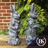 Peter & Mrs Rabbit - Garden Ornament Mould | Brightstone Moulds
