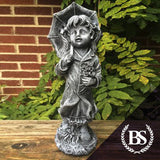 Umbrella Girl - Garden Ornament Mould | Brightstone Moulds