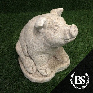 Small Pig - Garden Ornament Mould | Brightstone Moulds