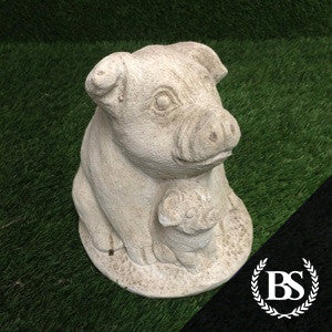 Pig & Piglet - Garden Ornament Mould | Brightstone Moulds