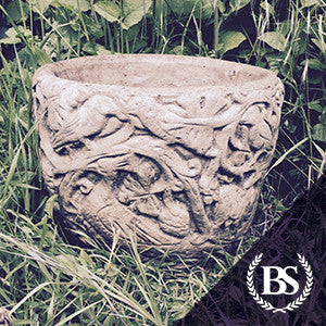 Decorative Wildlife Planter  - Garden Ornament Mould | Brightstone Moulds