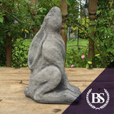 Small Moon Gazing Hare - Garden Ornament Mould | Brightstone Moulds