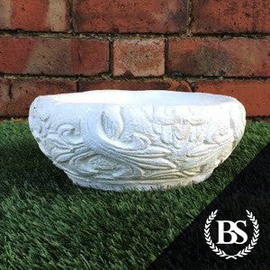 Round Herb Planter - Garden Ornament Mould | Brightstone Moulds