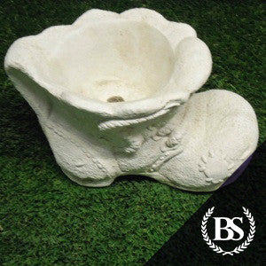 Small Old Boot Planter - Garden Ornament Mould | Brightstone Moulds