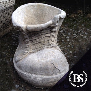 Large Old Boot Planter - Garden Ornament Mould | Brightstone Moulds