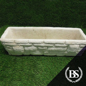 Brick Effect Planter - Garden Ornament Mould | Brightstone Moulds