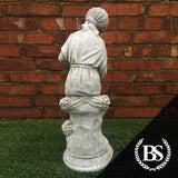 Wheat Girl - Garden Ornament Mould | Brightstone Moulds