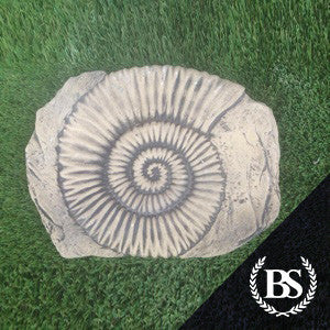 Ammonite Fossil - Garden Ornament Mould | Brightstone Moulds