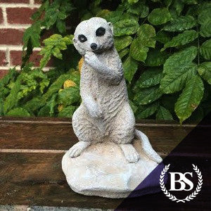 Meerkat Eating - Garden Ornament Mould | Brightstone Moulds