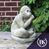 Gorilla Eating - Garden Ornament Mould | Brightstone Moulds