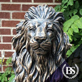 Pair of Proud Lions - Garden Ornament Mould | Brightstone Moulds