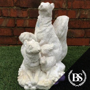 Squirrel Family - Garden Ornament Mould | Brightstone Moulds