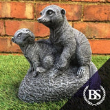 Two Meerkats - Garden Ornament Mould | Brightstone Moulds