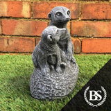 Two Meerkats - Garden Ornament Mould | Brightstone Moulds