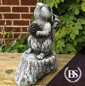 Squirrel Pine Cone - Garden Ornament Mould | Brightstone Moulds