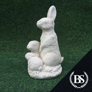 Rabbit Family - Garden Ornament Mould | Brightstone Moulds