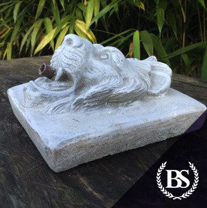 Lion Face Wall Fountain - Garden Ornament Mould | Brightstone Moulds