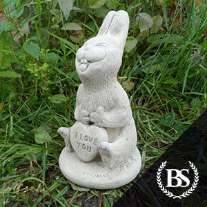I Love You Rabbit - Garden Ornament Mould | Brightstone Moulds