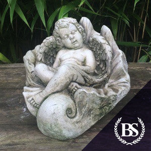 Cherub Shell - Garden Ornament Mould | Brightstone Moulds