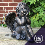 Winged Cherub - Garden Ornament Mould | Brightstone Moulds