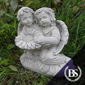 Cherub Daisies - Garden Ornament Mould | Brightstone Moulds