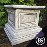 Square Plinth - Garden Ornament Mould | Brightstone Moulds