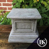 Square Plinth - Garden Ornament Mould | Brightstone Moulds