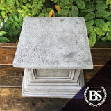 Square Plinth - Garden Ornament Mould | Brightstone Moulds