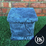 Weathered Plinth - Garden Ornament Mould | Brightstone Moulds