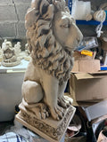 Large Lion on Plinth