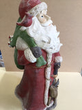 Santa with deer & gifts huge 840ht ! special made to order