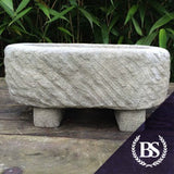 Oval Rustic Planter - Garden Ornament Mould | Brightstone Moulds