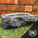 Small Log Trough - Garden Ornament Mould | Brightstone Moulds