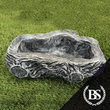 Small Log Trough - Garden Ornament Mould | Brightstone Moulds
