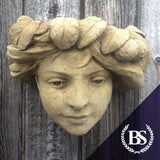 Art Nouveau Face Wall Planter - Garden Ornament Mould | Brightstone Moulds