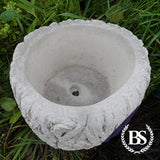 Small Round Log Planter - Garden Ornament Mould | Brightstone Moulds