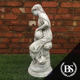 Wheat Girl - Garden Ornament Mould | Brightstone Moulds