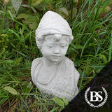 Elf Bust - Garden Ornament Mould | Brightstone Moulds