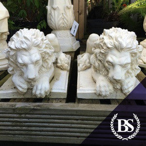 Chatsworth Lions (Pair) - Garden Ornament Mould | Brightstone Moulds