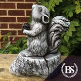 Squirrel Pine Cone - Garden Ornament Mould | Brightstone Moulds