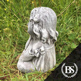 Young Girl Bust - Garden Ornament Mould | Brightstone Moulds