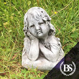Young Girl Bust - Garden Ornament Mould | Brightstone Moulds