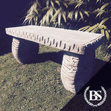 Woodland Bench - Garden Ornament Mould | Brightstone Moulds